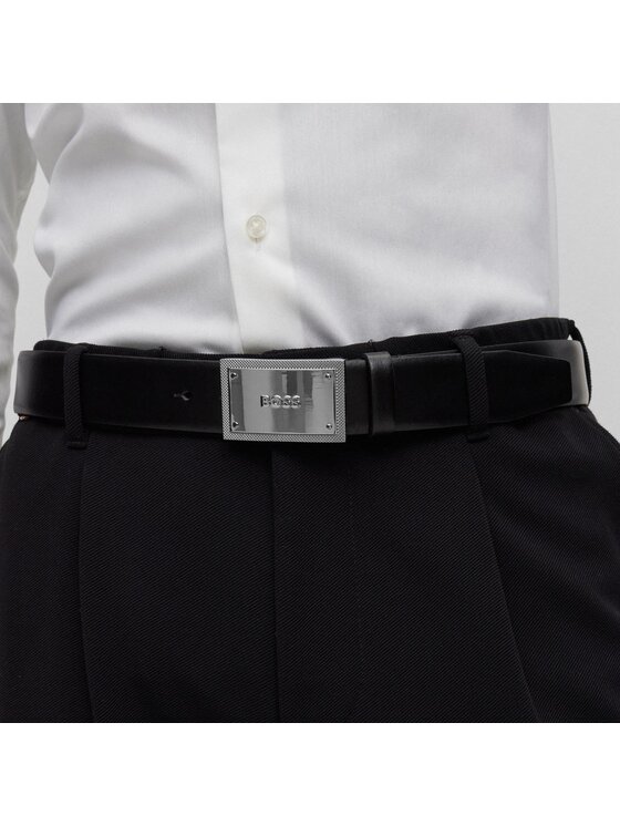 BOSS Cintura da uomo Boss 50496735 Nero