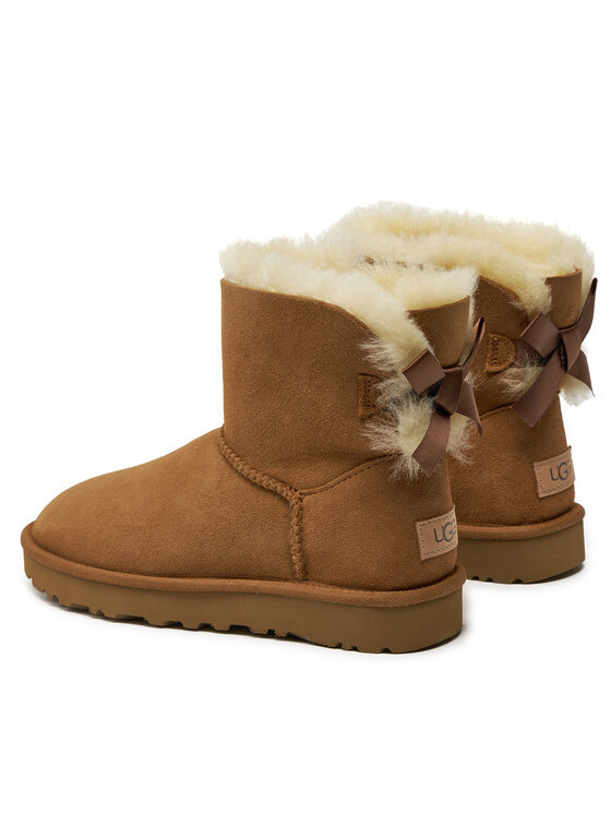 Ugg Снігоходи Ugg W Mini Bailey Bow II 1016501 Коричневий