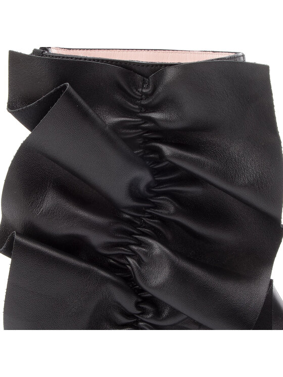 MSGM Aulinukai MSGM Ruches Twiggy Boot 2642MDS838 855 99 Juoda
