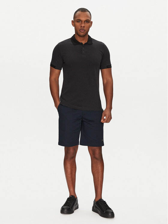 Emporio Armani Underwear Emporio Armani Underwear Поло EM000571 AF12330 UC001 Чорний Regular Fit