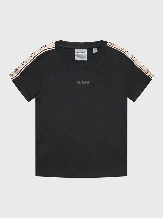 Guess Guess Camiseta J3RI47 I3Z14 Negro Regular Fit