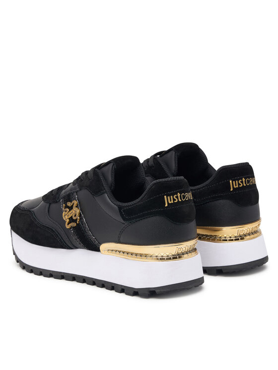 Just Cavalli Снікерcи Just Cavalli 81RA3SJ2 ZPC51 Чорний