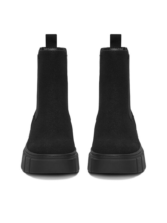 JENNY Členková obuv s elastickým prvkom JENNY CEO-MAVIS WS6153-01 Čierna