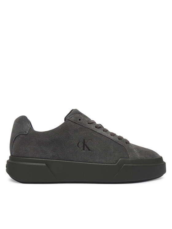 Calvin Klein Sneakersy Calvin Klein Chunky Cupsole Lace Up Su Ml YW0YW01949 Sivá