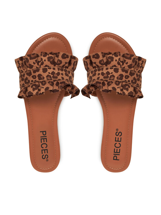 Pieces Šľapky Pieces Nola 17101699 Čierna