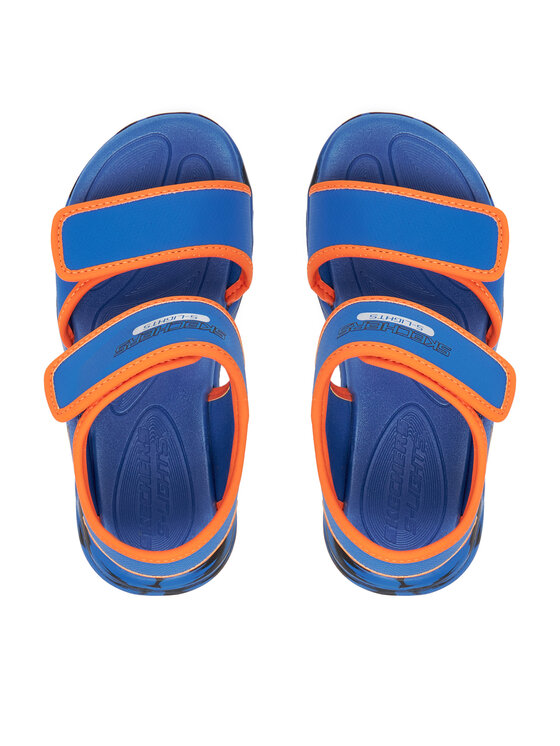 Skechers Sandály Skechers Sola Glow Sandal-Fusion Brights 407032L/BLOR Modrá