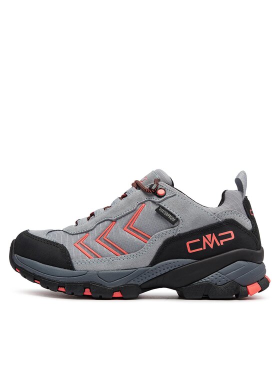 CMP Trekingová obuv CMP Melnick Low WP Trekking Shoes 3Q19656 Sivá