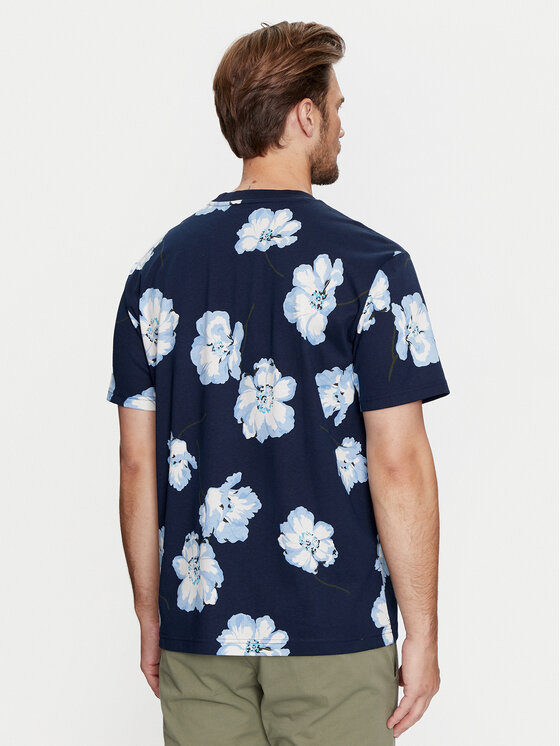 Gap Gap Marškinėliai 796255-29 Tamsiai mėlyna Regular Fit