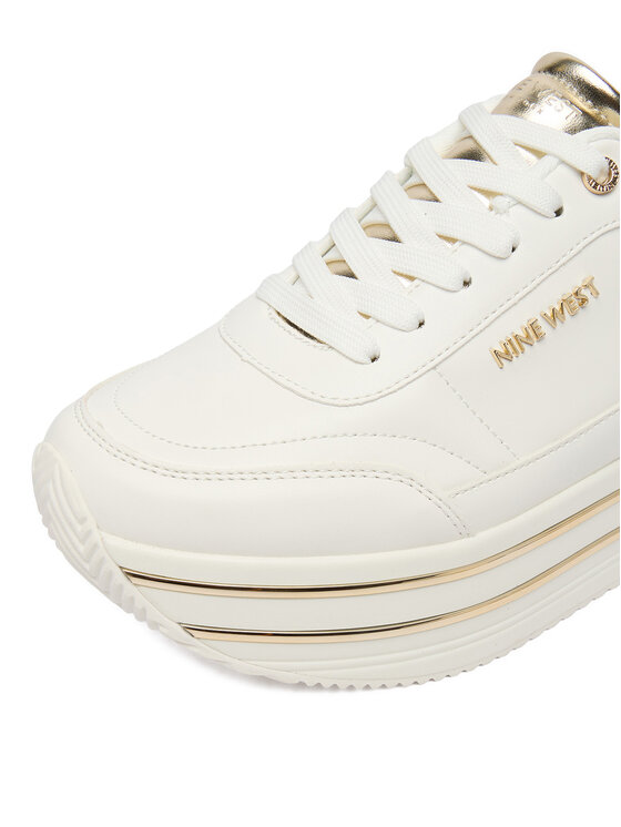 Nine West Снікерcи Nine West CEO-AW25-3C201 Білий