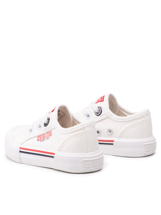 Big Star Shoes Tenisówki Big Star Shoes JJ374165 Biały