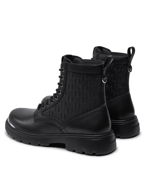 KARL LAGERFELD Черевики туристичні KARL LAGERFELD KL13054 Чорний