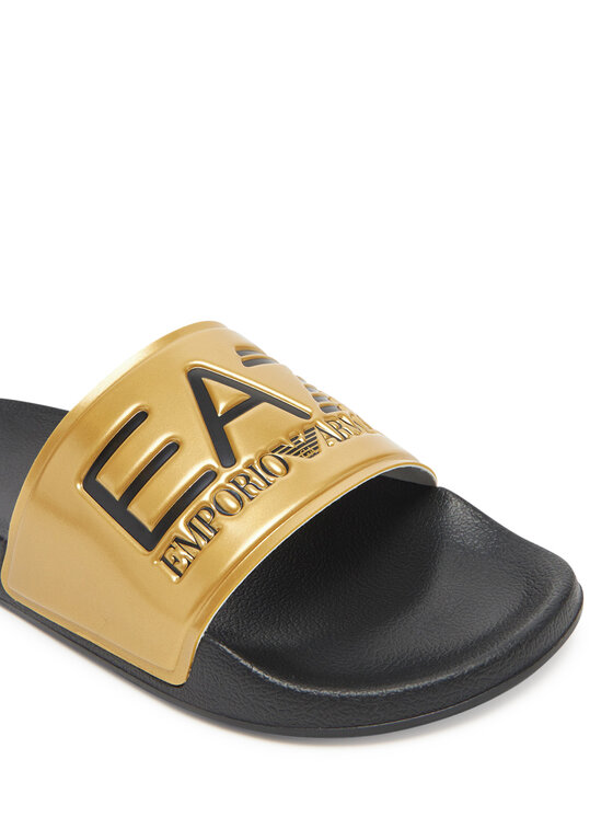 EA7 Emporio Armani Шльопанці EA7 Emporio Armani 7X000108 AF15118 MZ097 Золотий