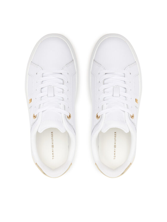 Tommy Hilfiger Sneakersy Tommy Hilfiger Th Platform Chic Sneaker FW0FW09626 Biały
