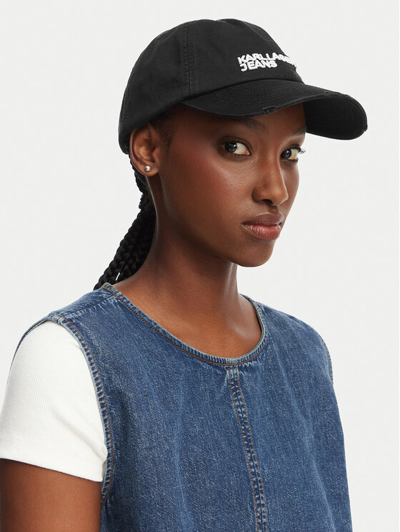 Karl Lagerfeld Jeans Бейсболка Karl Lagerfeld Jeans B2W33072 Чорний