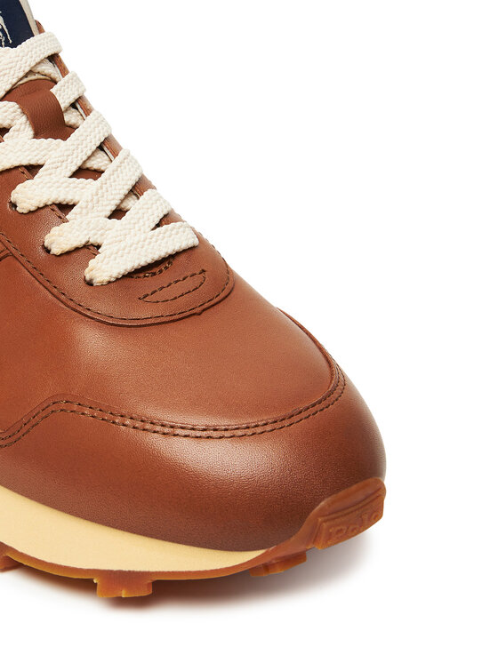 Polo Ralph Lauren Sneakersy Polo Ralph Lauren Prl Trail125 Sk Ltl 804956685001 Hnedá