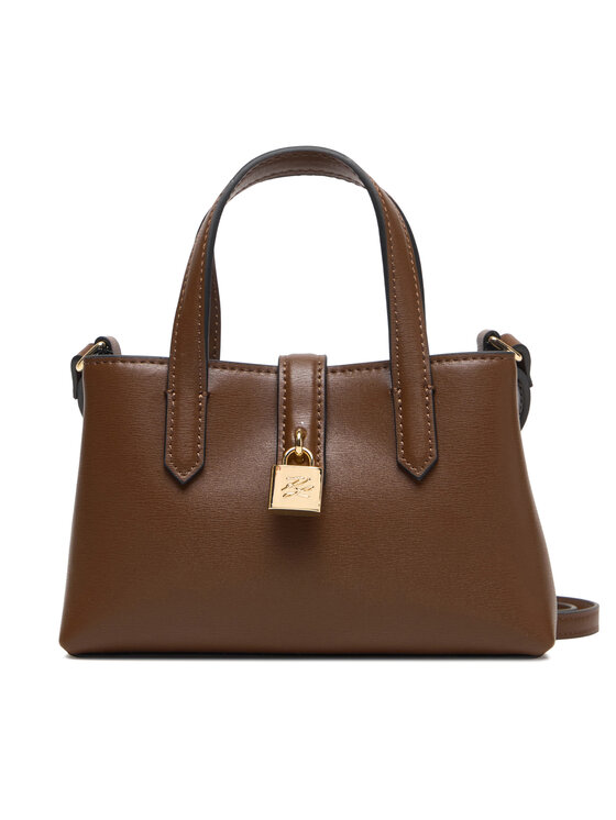 KARL LAGERFELD Ročna torba KARL LAGERFELD B1W32027 Rjava