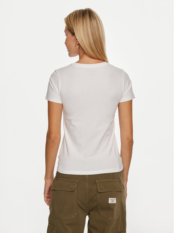 Guess Jeans Guess Jeans Футболка W4YI02 J1314 Білий Slim Fit