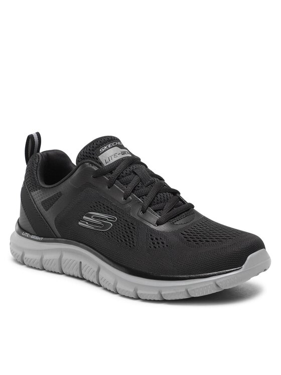 Skechers Snīkeri Skechers Track Broader 232698/BKCC Melns