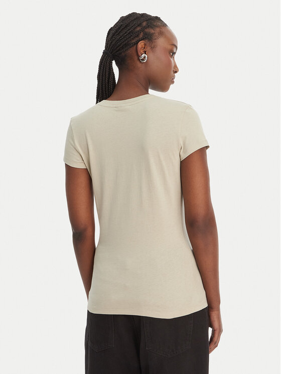 Armani Exchange Armani Exchange Camiseta XW002292 AF10356 U6275 Beis Regular Fit