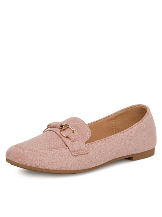 DeeZee Mokasíny DeeZee QHS-3 Růžová