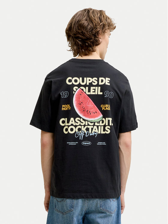 Jack & Jones Jack & Jones Camiseta Riviera 12295202 Negro Regular Fit