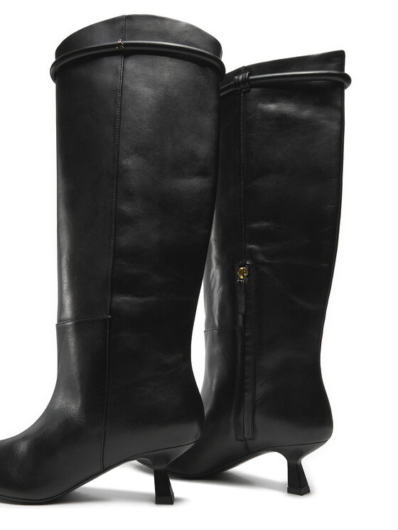 Patrizia Pepe Čižmy Patrizia Pepe 2Y0023/L078-K103 Čierna