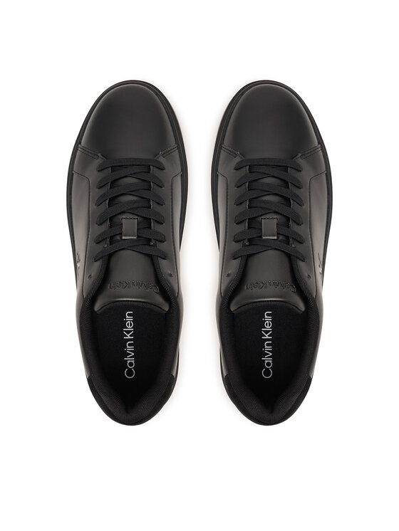 Calvin Klein Αθλητικά Calvin Klein Classic Cupsole Laceup Lth YM0YM01435 Μαύρο