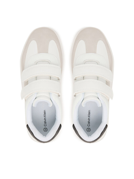 Calvin Klein Zapatillas Calvin Klein Low Cut Velcro V1X9-83277-1269 S Blanco