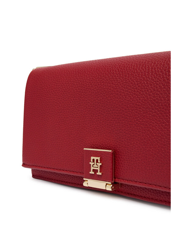 Tommy Hilfiger Kabelka Tommy Hilfiger Th Her Chain AW0AW17403 Červená