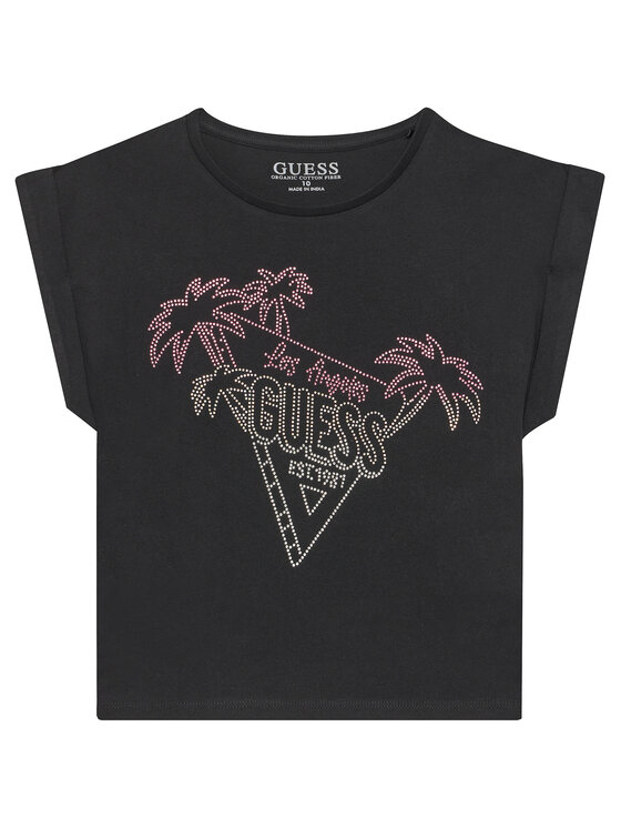 Guess Guess T-shirt J5GI32 K8HM4 Nero Regular Fit