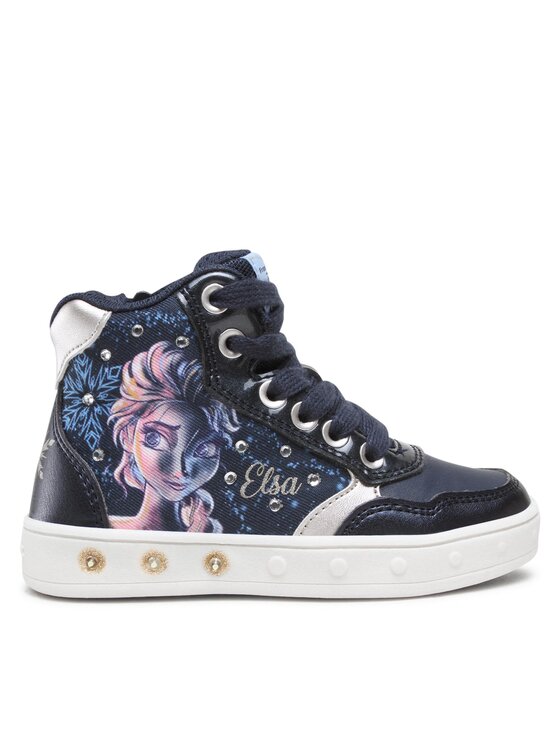Geox Sneakersy Geox FROZEN J Skyling G. E J268WE 0ANAJ C4256 M Granatowy