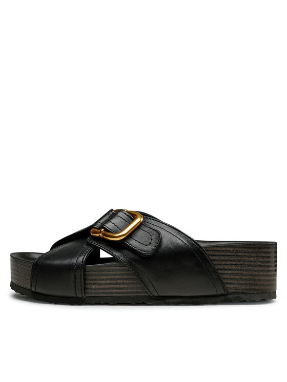 GINO ROSSI Şlapi Gino Rossi 22SS40 Negru