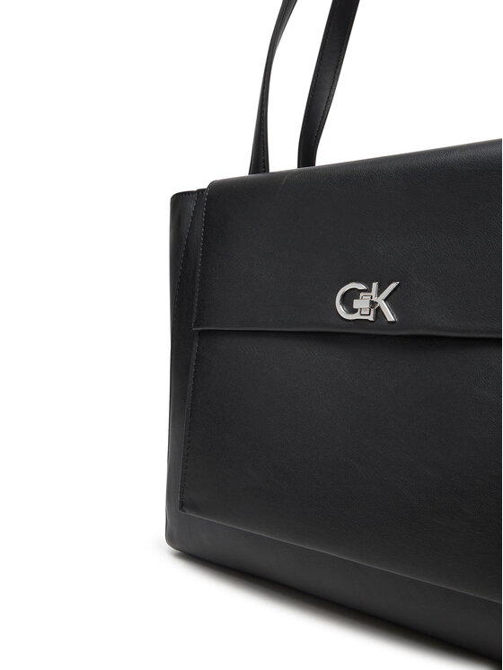 Calvin Klein Τσάντα Calvin Klein Ck Re-Lock Medium Shopper LV04F3223G Μαύρο