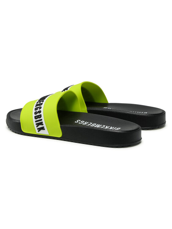 Bikkembergs Papucs Bikkembergs Roger B4BKM0051 Zöld