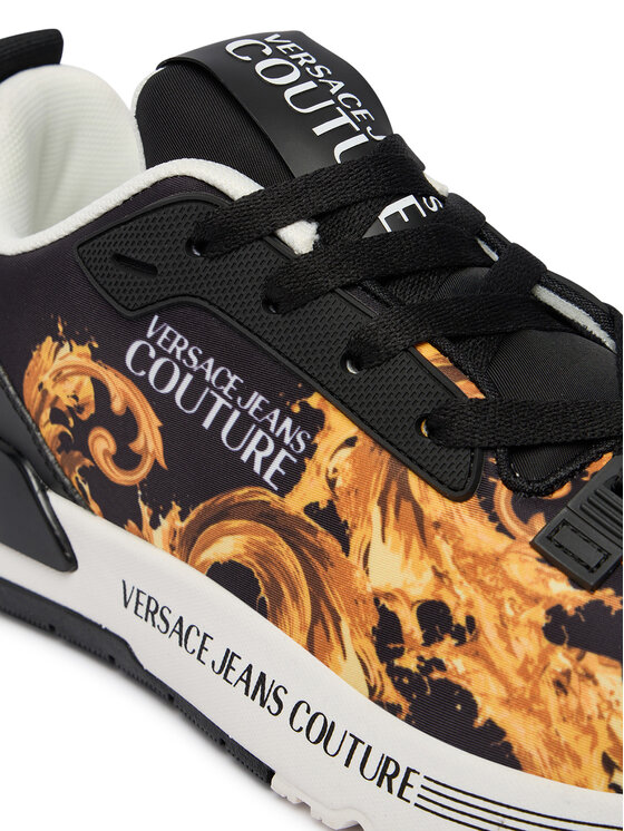 Versace Jeans Couture Снікерcи Versace Jeans Couture 80VA3SAA ZSE00 Чорний