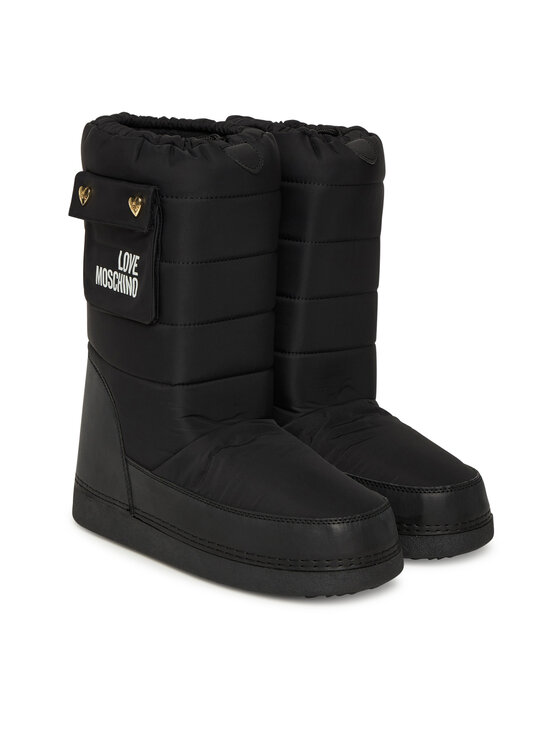 LOVE MOSCHINO Sněhule LOVE MOSCHINO JA24452G0NISL000 Černá