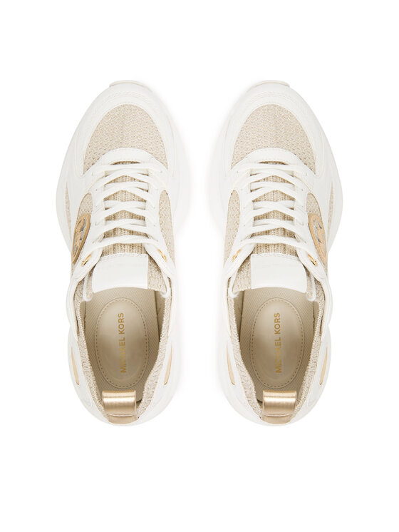 MICHAEL Michael Kors Sneakersy MICHAEL Michael Kors Zuma 43S5ZUFP3D Zlatá