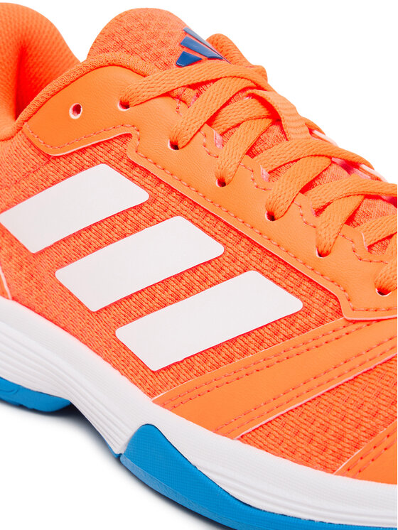 adidas Buty halowe adidas Ligra 8 Indoor Kids JR9299 Pomarańczowy