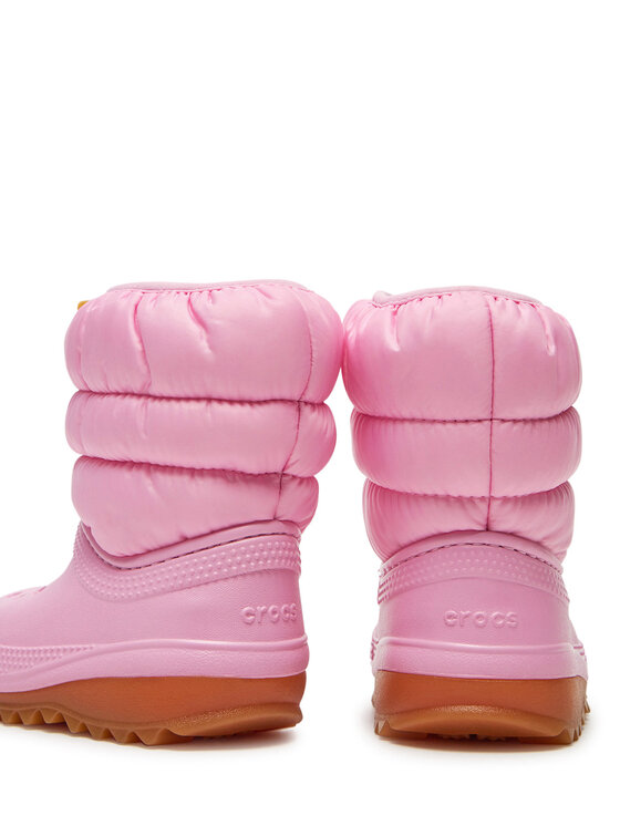 Crocs Hótaposó Crocs Classic Neo Puff Boot T 207683 Rózsaszín