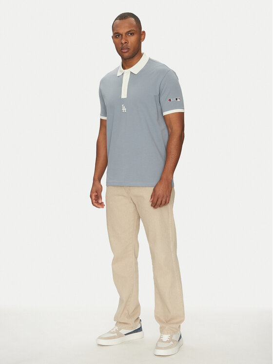 Champion Champion Polo majica 221044 Modra Regular Fit