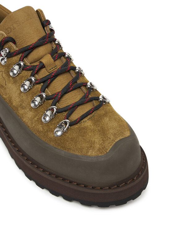 Diemme Sneakersy Diemme Cornaro Due Gomma DI25FWCOM-F04S008 Zelená