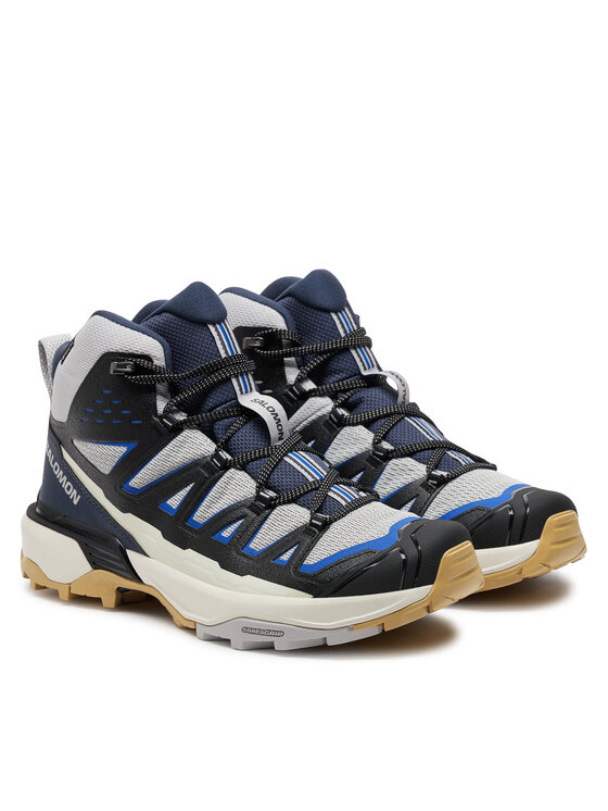 Salomon Trekingová obuv Salomon X Ultra 360 Edge Mid Gore-Tex L47698500 Sivá