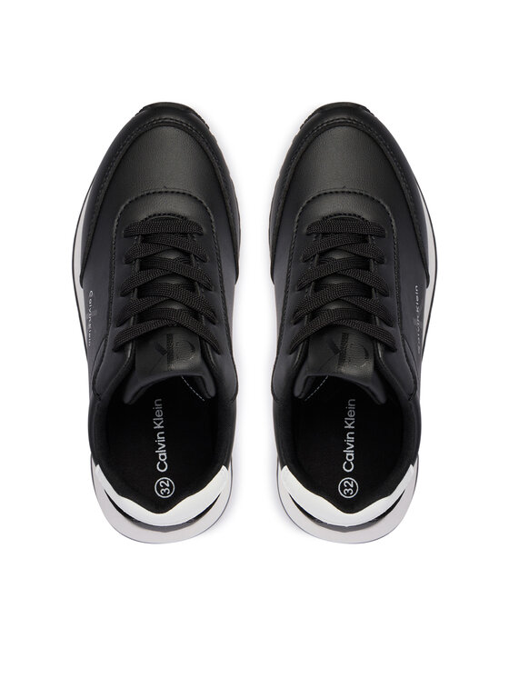 Calvin Klein Zapatillas Calvin Klein Low Cut Lace-Up Sneaker V3A9-83110-1355 S Negro