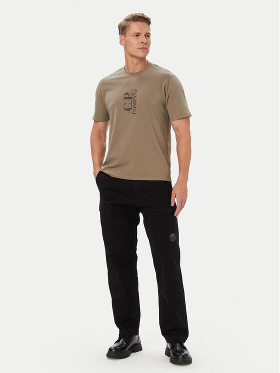 C.P. Company C.P. Company Camiseta 21CMTS134A005100W Beis Regular Fit