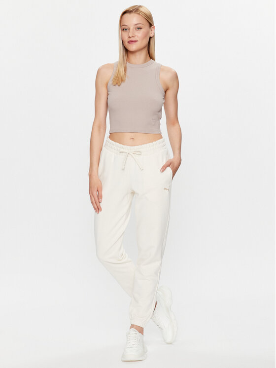 Guess Guess Топ Edie V3GP19 K8RT2 Бежевий Slim Fit