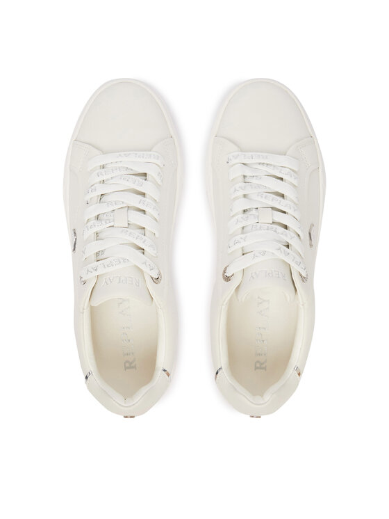 REPLAY Sneakersy REPLAY GWZ7S.000.C000CL Biały