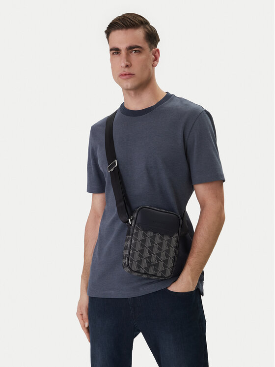 Lacoste Плоска сумка Lacoste NH4410LX Чорний