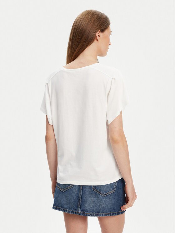 United Colors Of Benetton United Colors Of Benetton Футболка 3LNSD109Z Білий Relaxed Fit