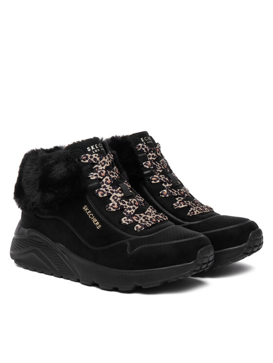 Skechers Schnürschuhe Skechers Uno Lite 310817L/BLK Schwarz