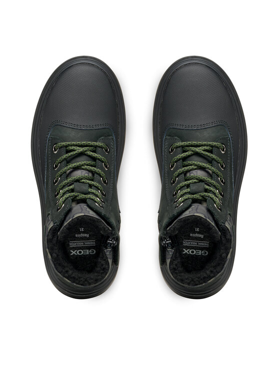 Geox Kotníková obuv Geox J Kiddartah Wpf J56MLB 032MN C0033 D Černá